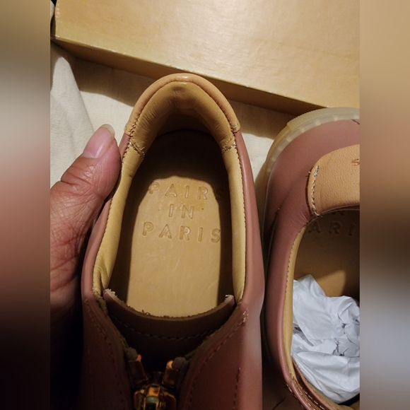 Pairs in Paris Milton Zip Sneakers FULL INCLUSION - Picture 4 of 11